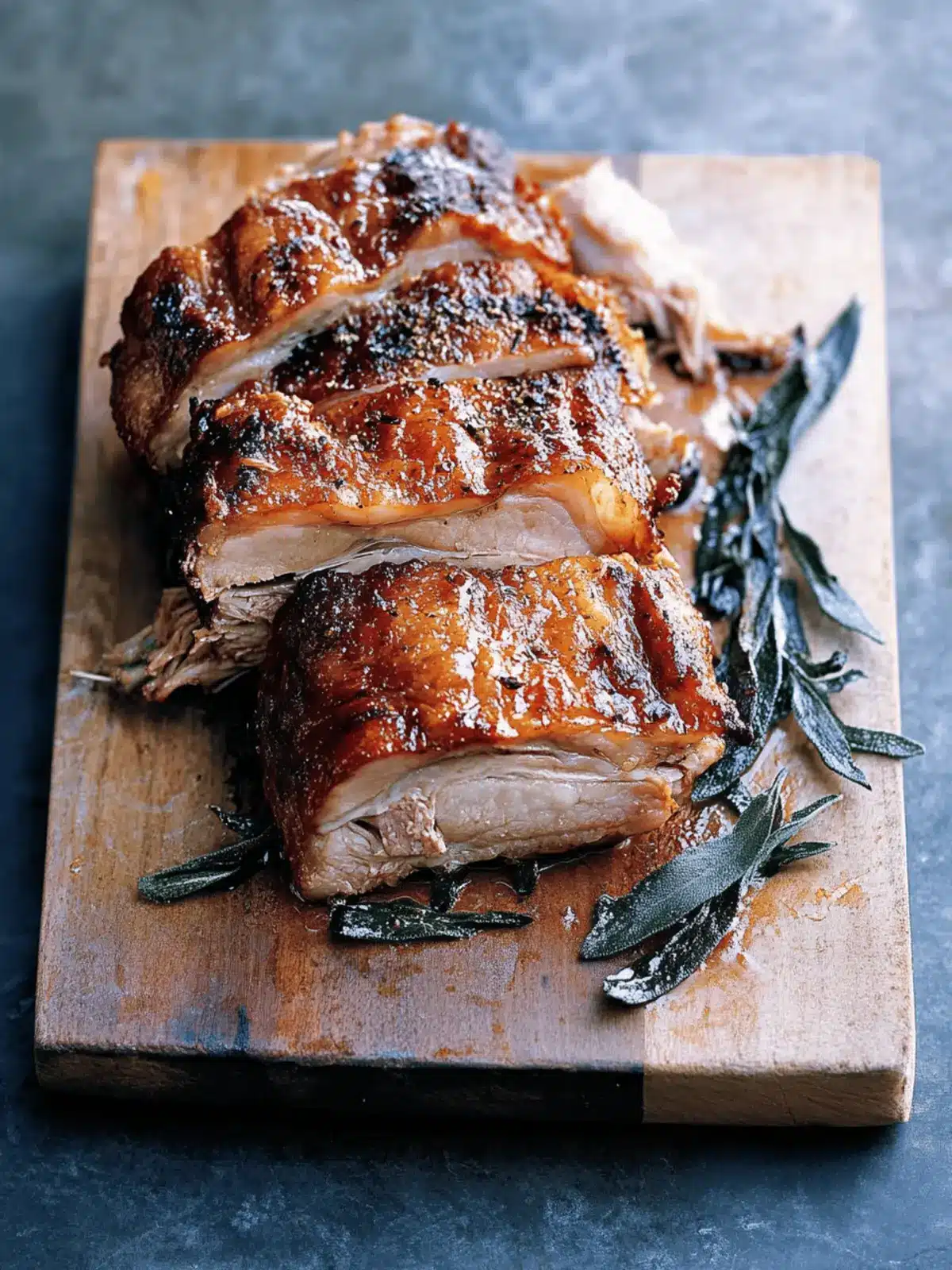 Sage Roasted Pork Belly