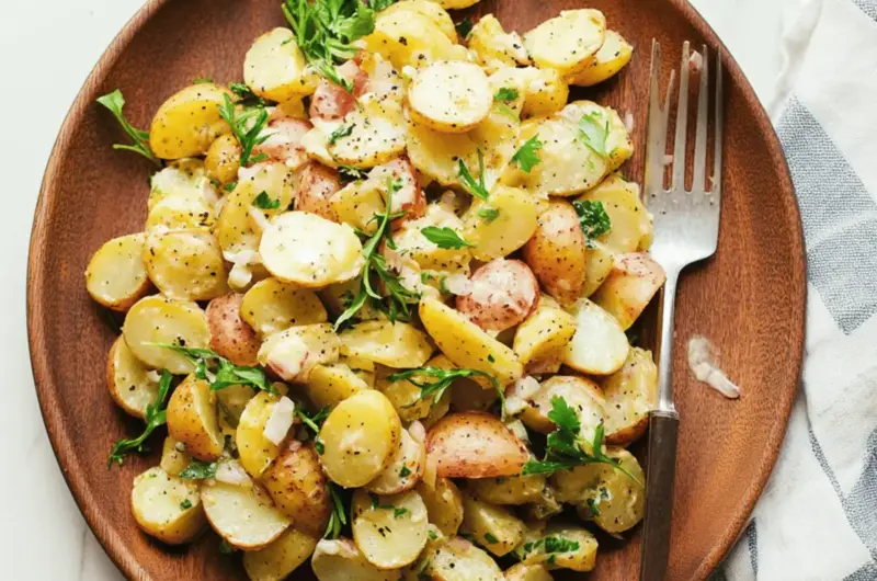 Simple French-Style Potato Salad