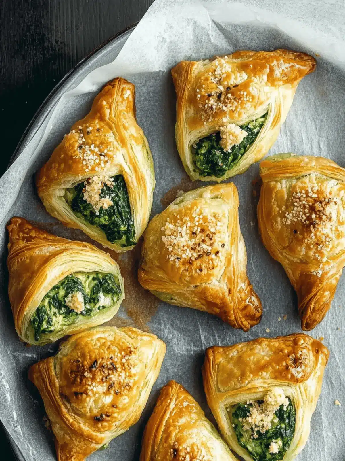 Spinach Puffs