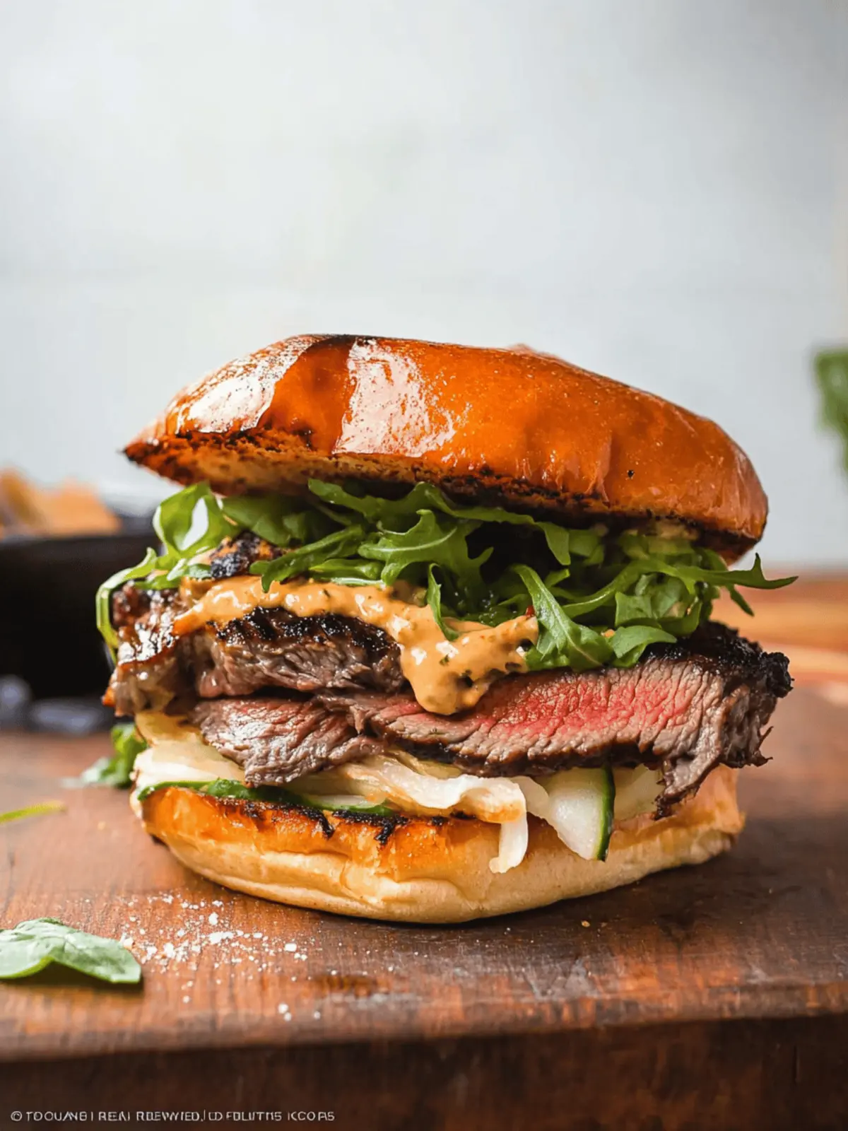 Grilled Ribeye Steak Sandwich