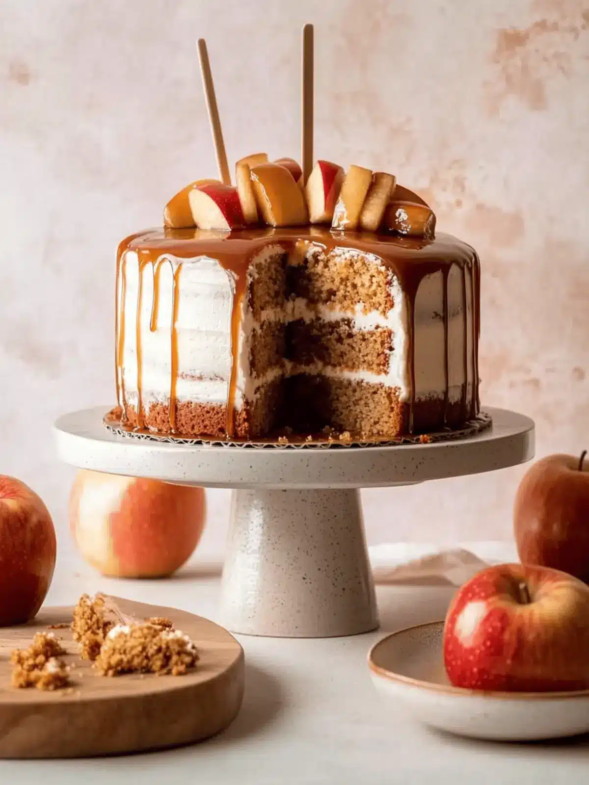 Caramel Apple Spice Cake