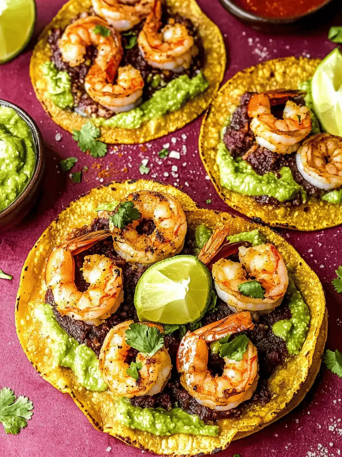 Super Simple Shrimp Tostadas