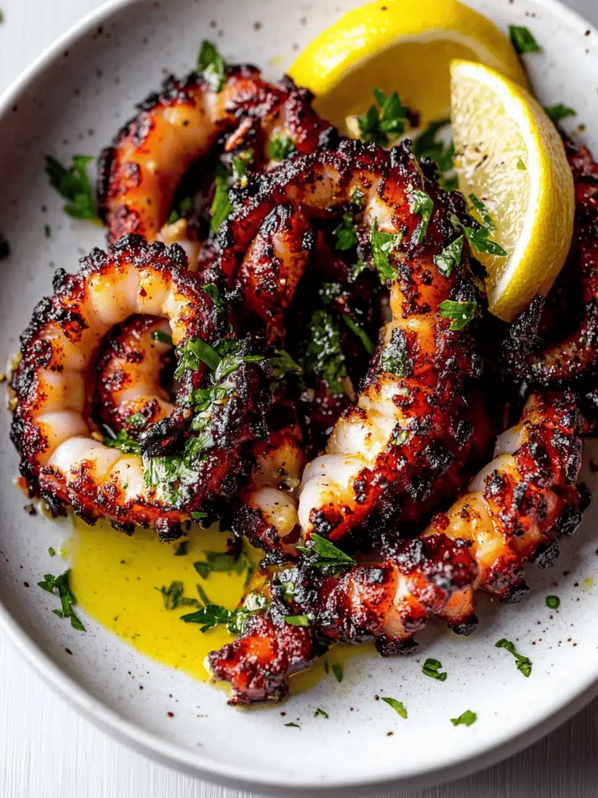 Juicy Grilled Octopus Recipe in Just 20 Minutes