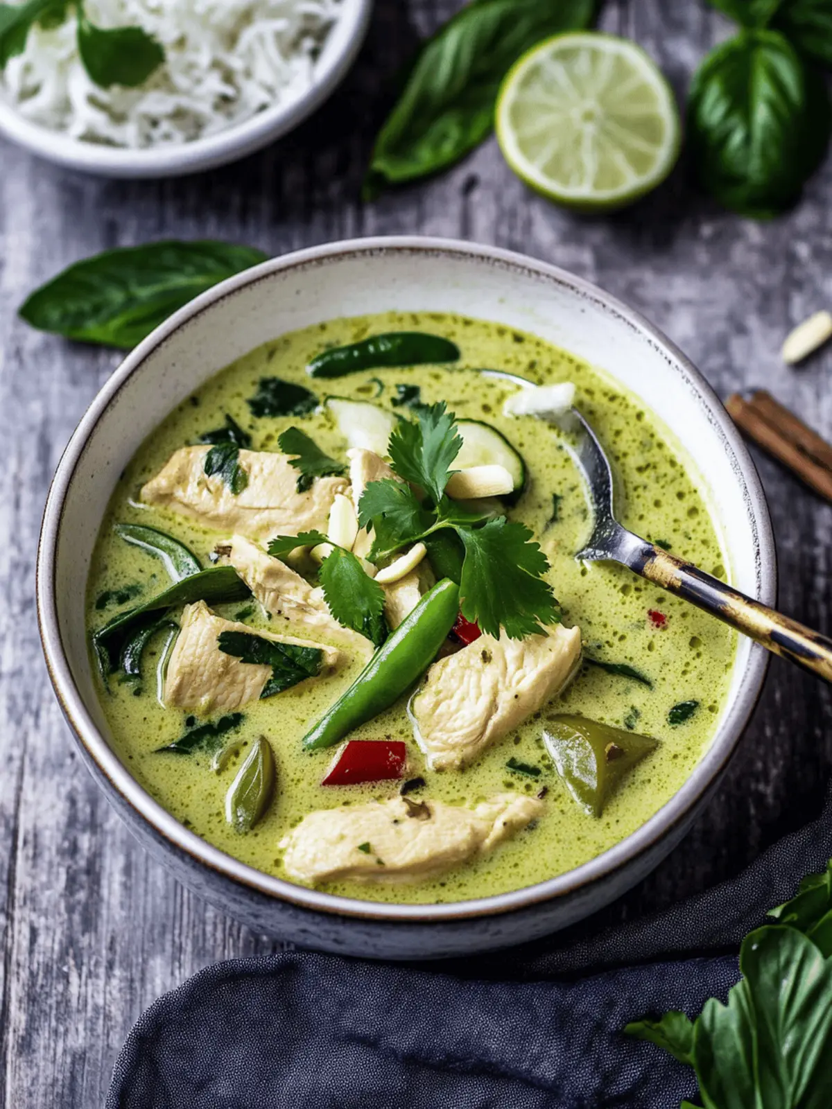 Thai Green Curry with Chicken