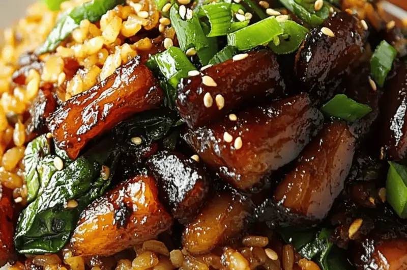 Pork Belly Sticky Rice