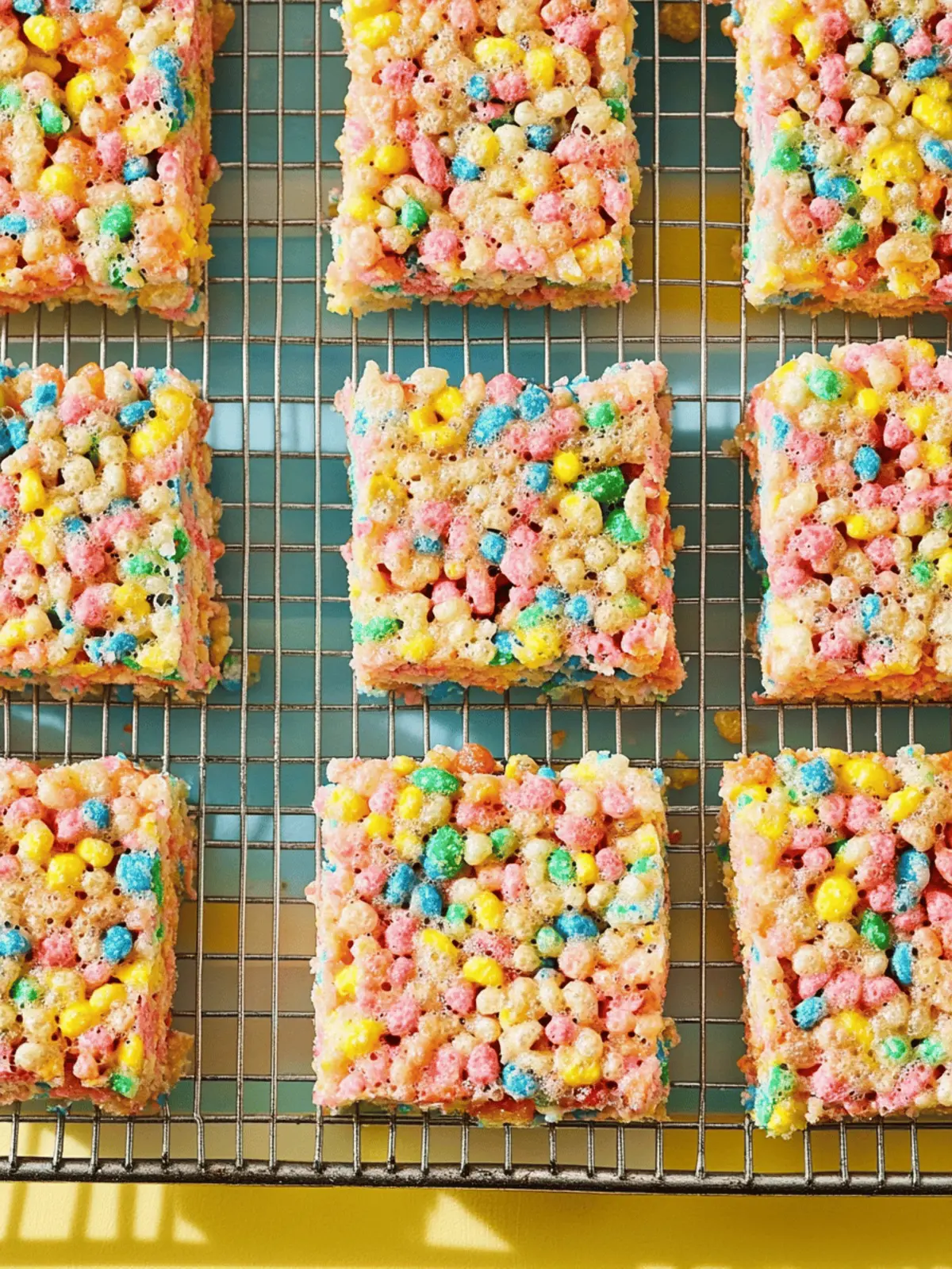 Fruity Pebbles Rice Krispie Treats