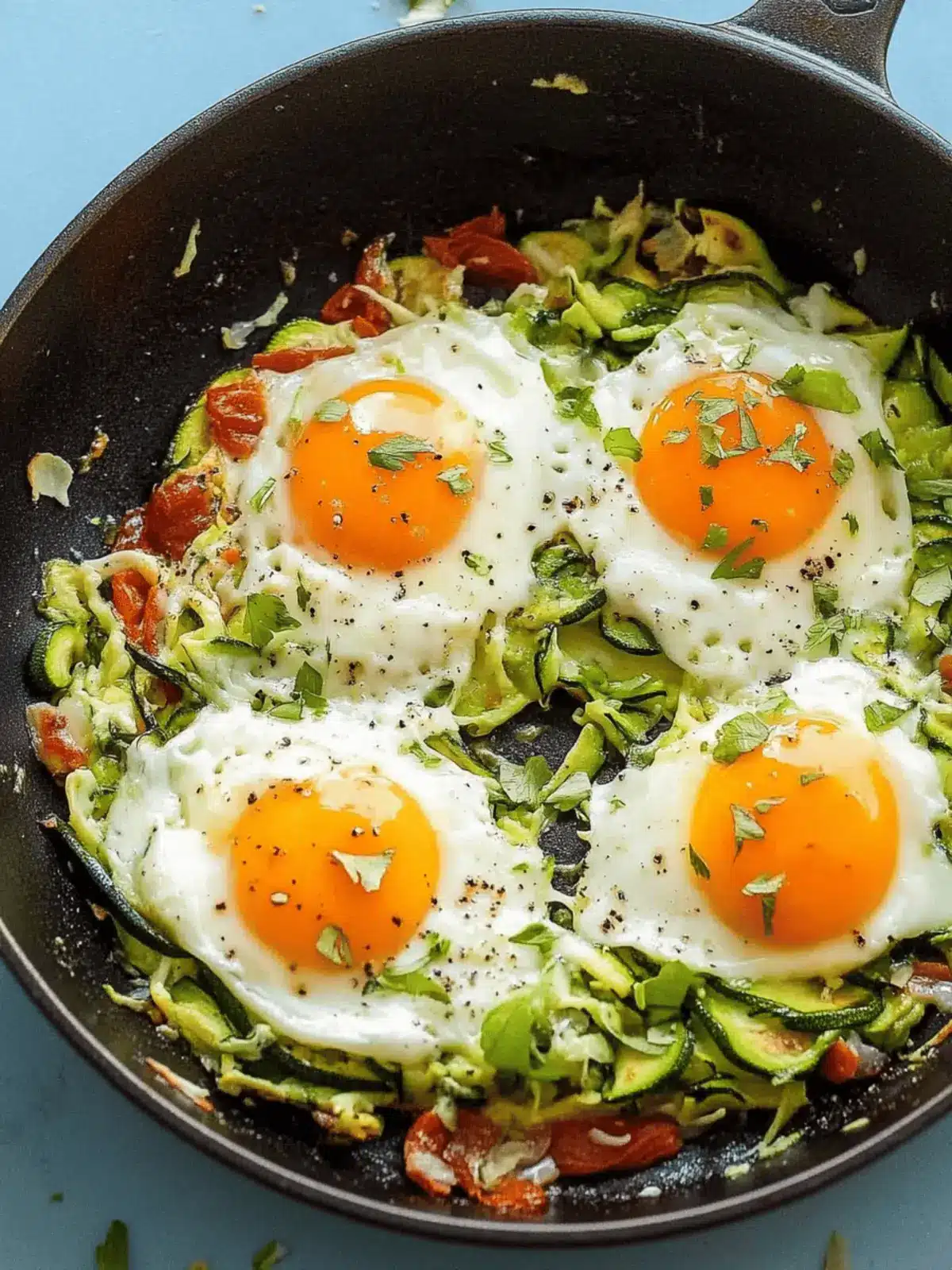 Zucchini Breakfast Skillet