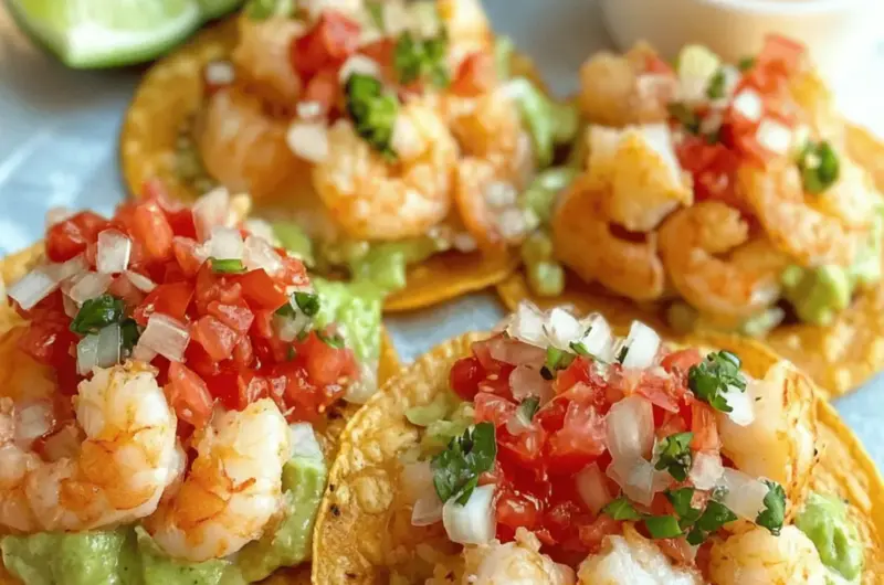 Bang Bang Shrimp Tostadas