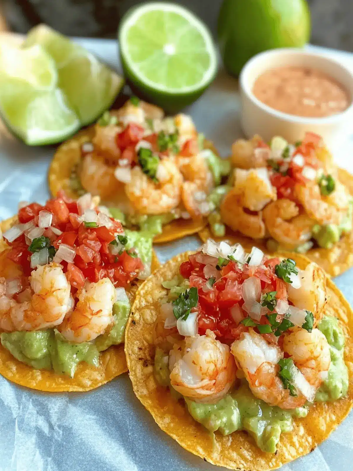 Bang Bang Shrimp Tostadas