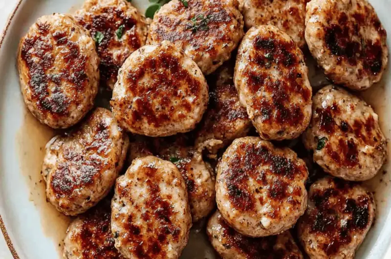 Maple Chicken Breakfast Sausage