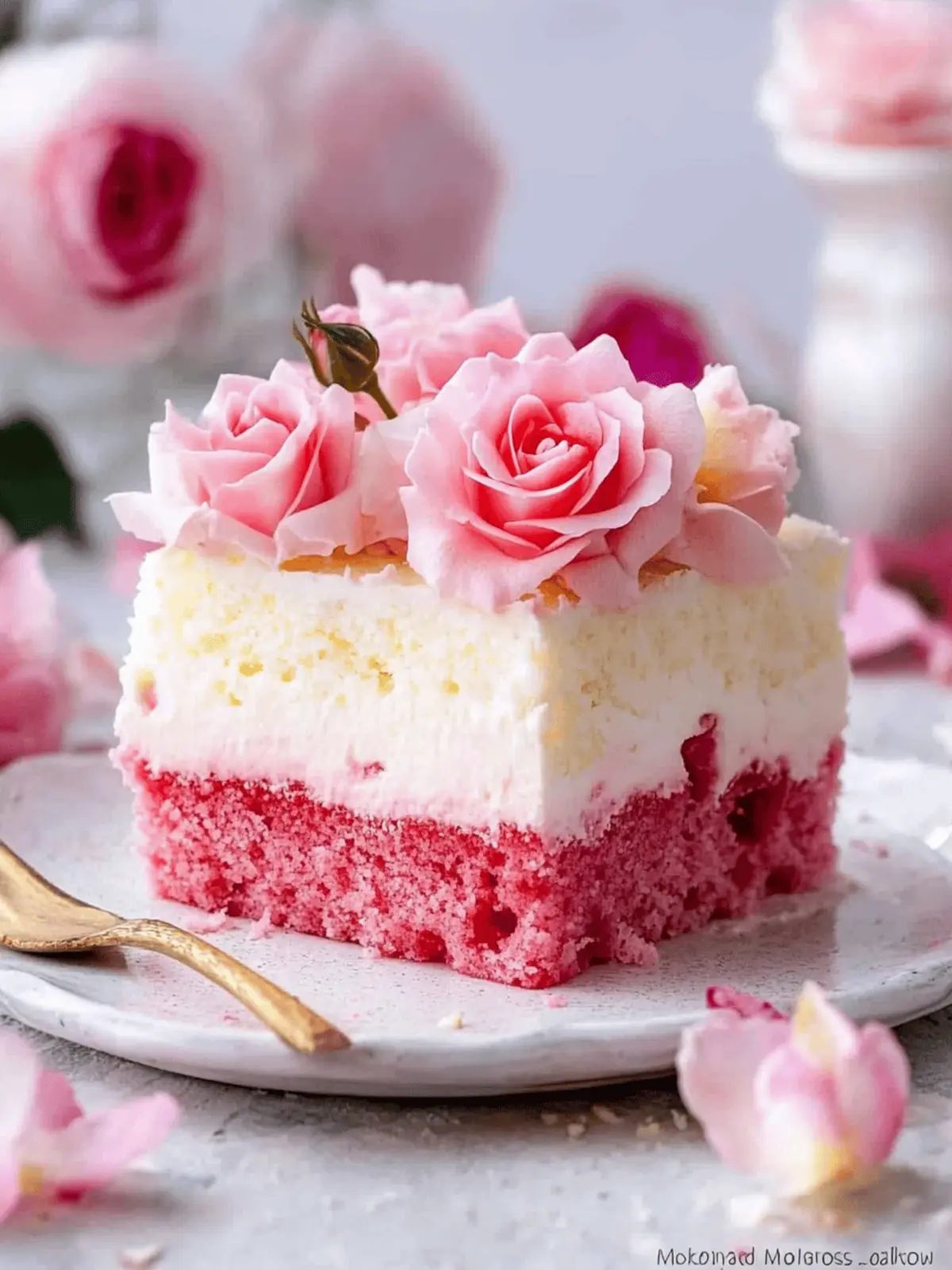 Rose Poke Cake