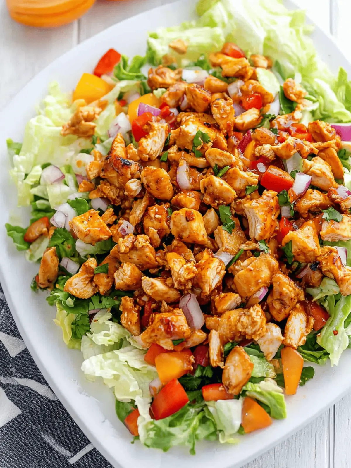 Honey Hot Chicken Salad