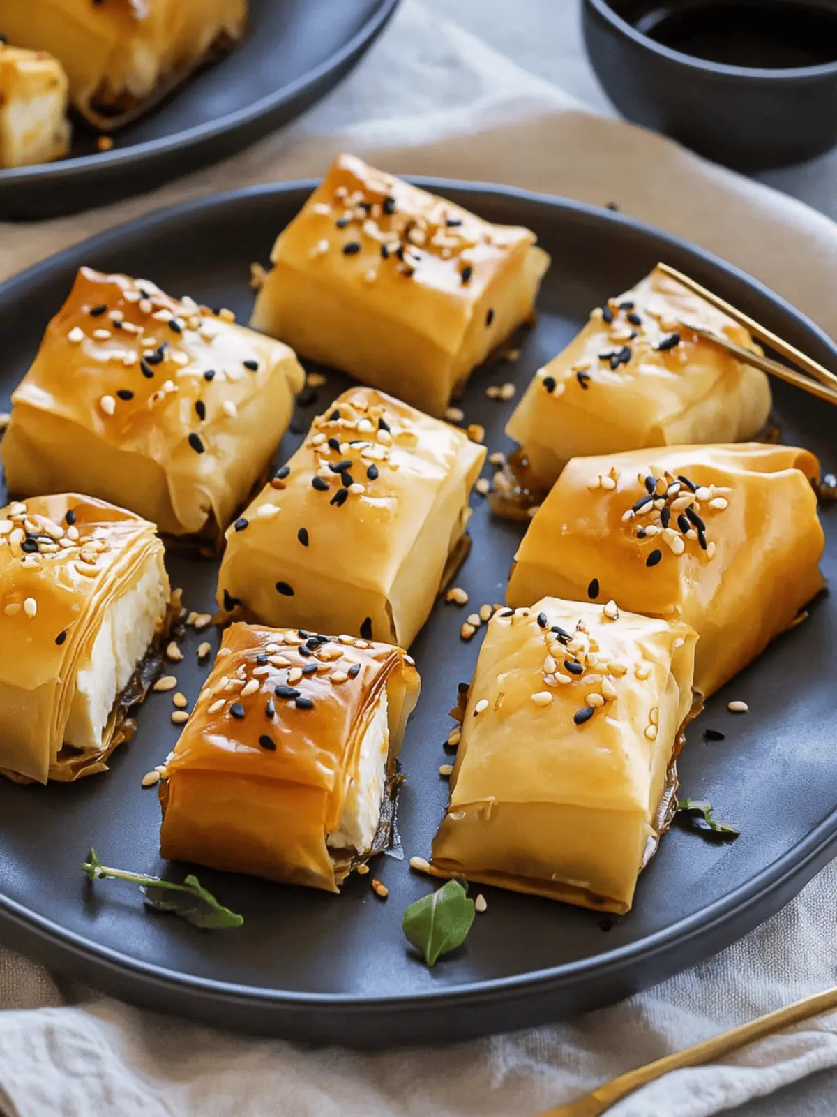 Baked Feta Bites in Phyllo Pastry