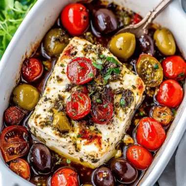 Mediterranean Baked Feta