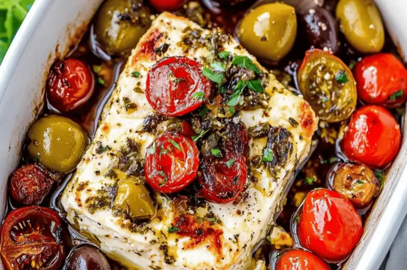 Mediterranean Baked Feta