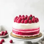 Raspberry Vanilla Layer Cake
