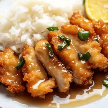 Crispy Chinese Lemon Chicken