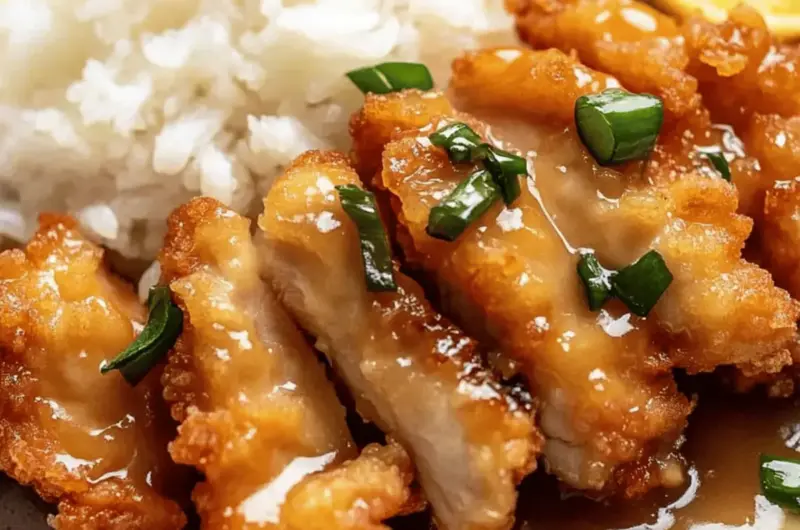 Crispy Chinese Lemon Chicken