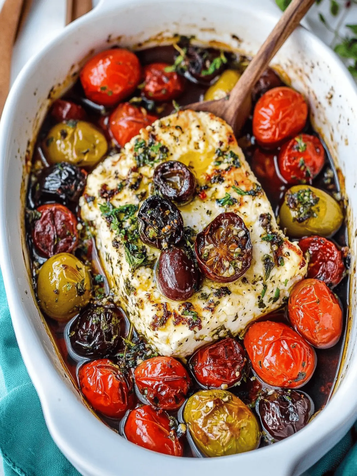 Mediterranean Baked Feta
