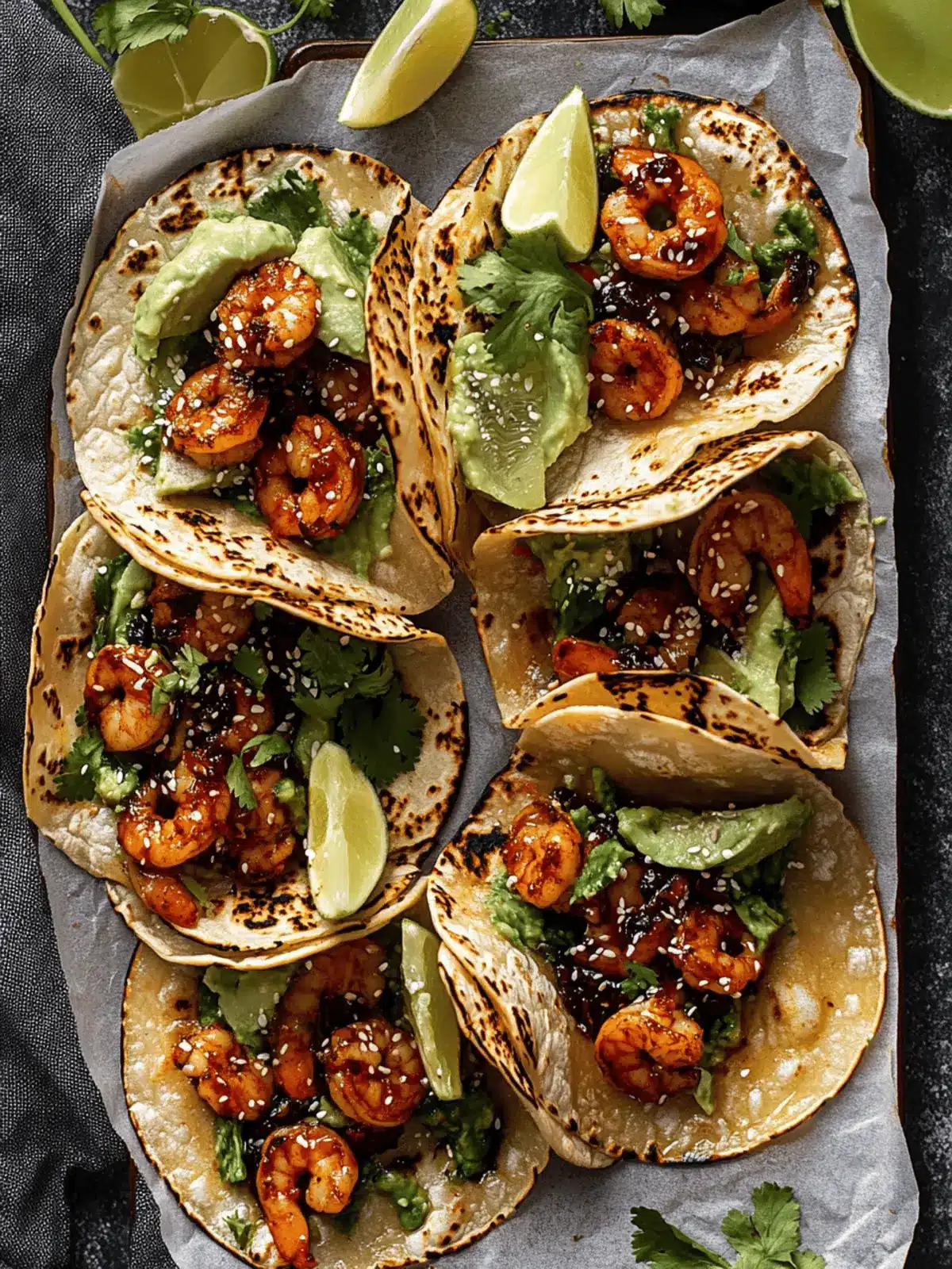 Weeknight Gochujang Shrimp Tacos