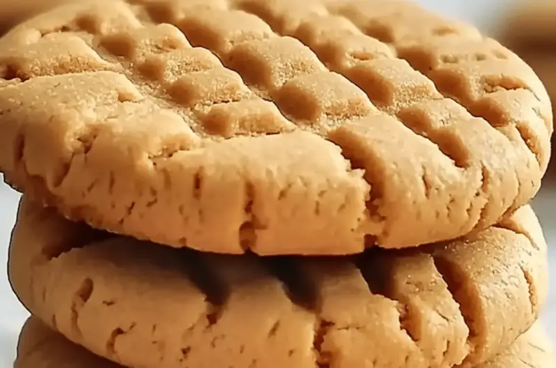 Soft Peanut Butter Cookies