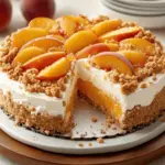 Peach Crumble Cheesecake