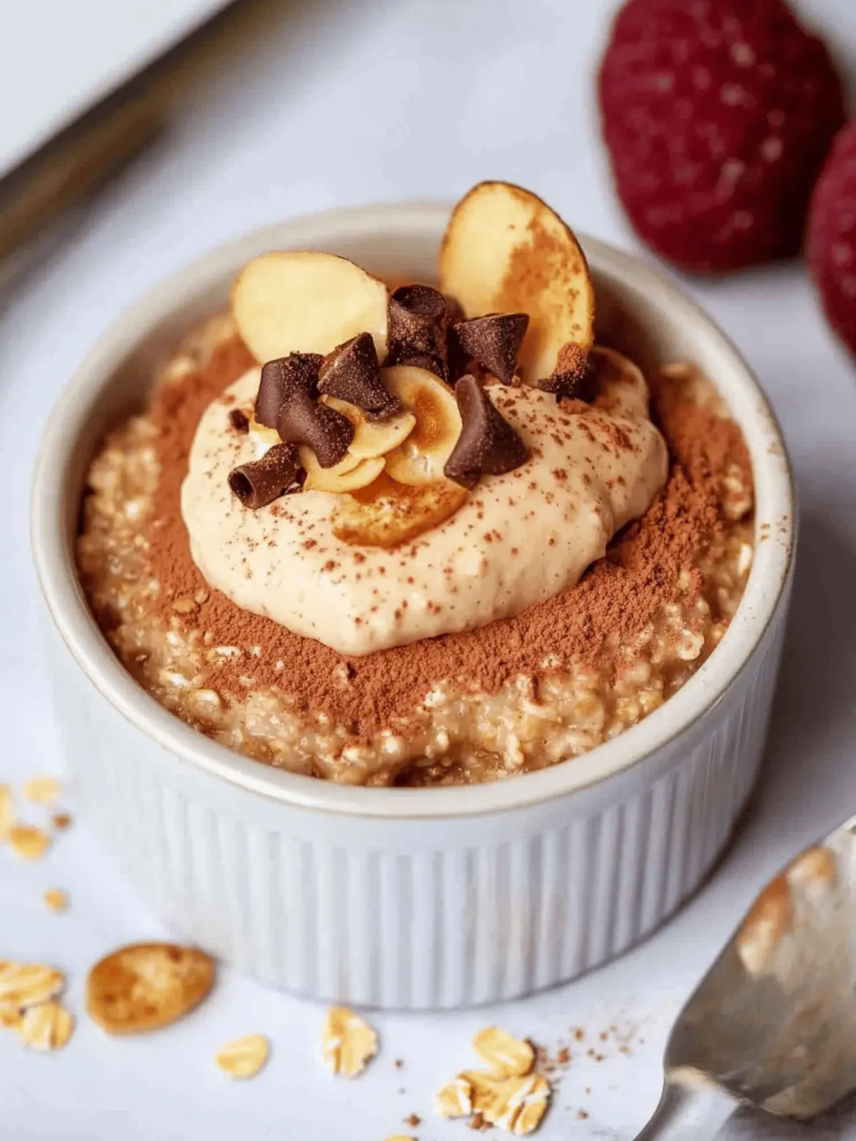 Fluffy Microwave Baked Oats