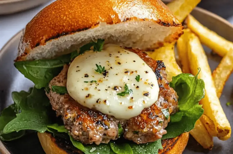 Tuscan Pork Smash Burger