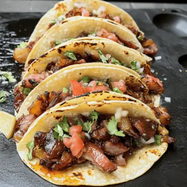 Crispy Pork Belly Tacos