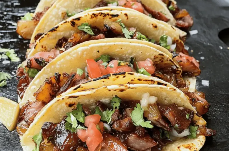 Crispy Pork Belly Tacos