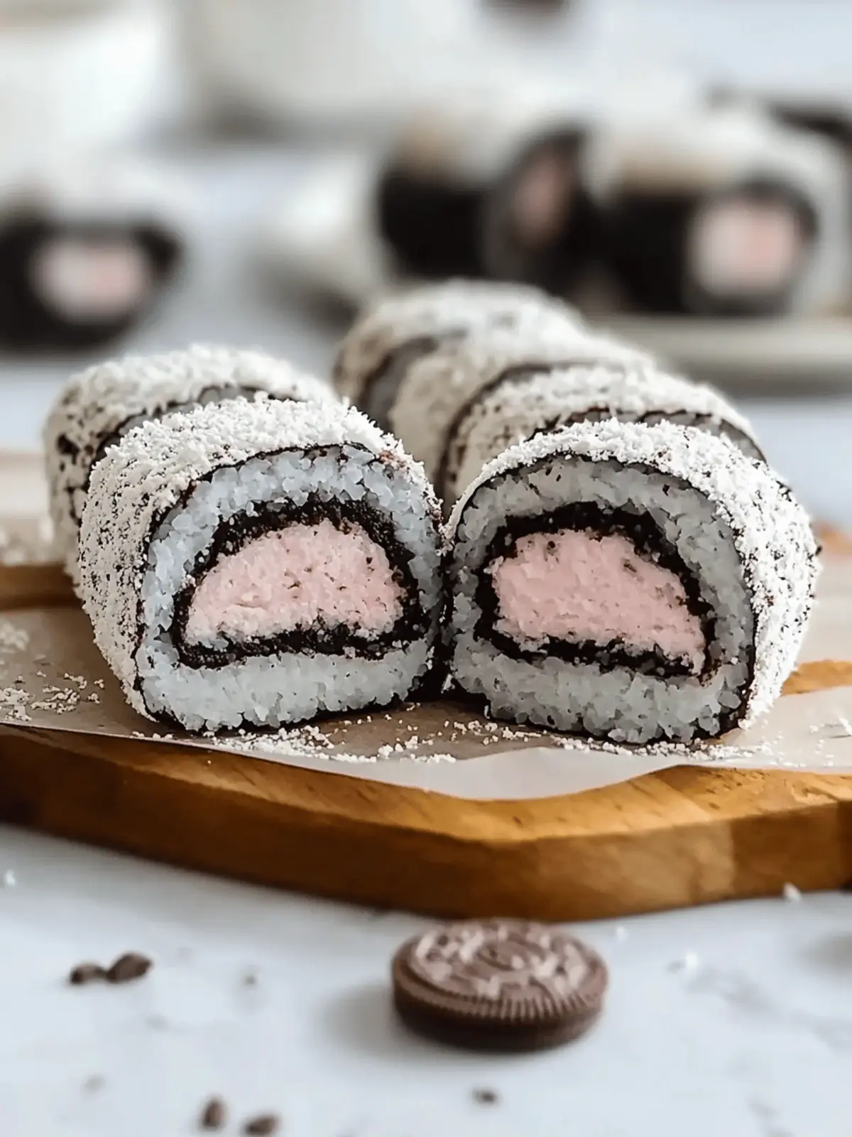 Fun and Easy Oreo Sushi Rolls