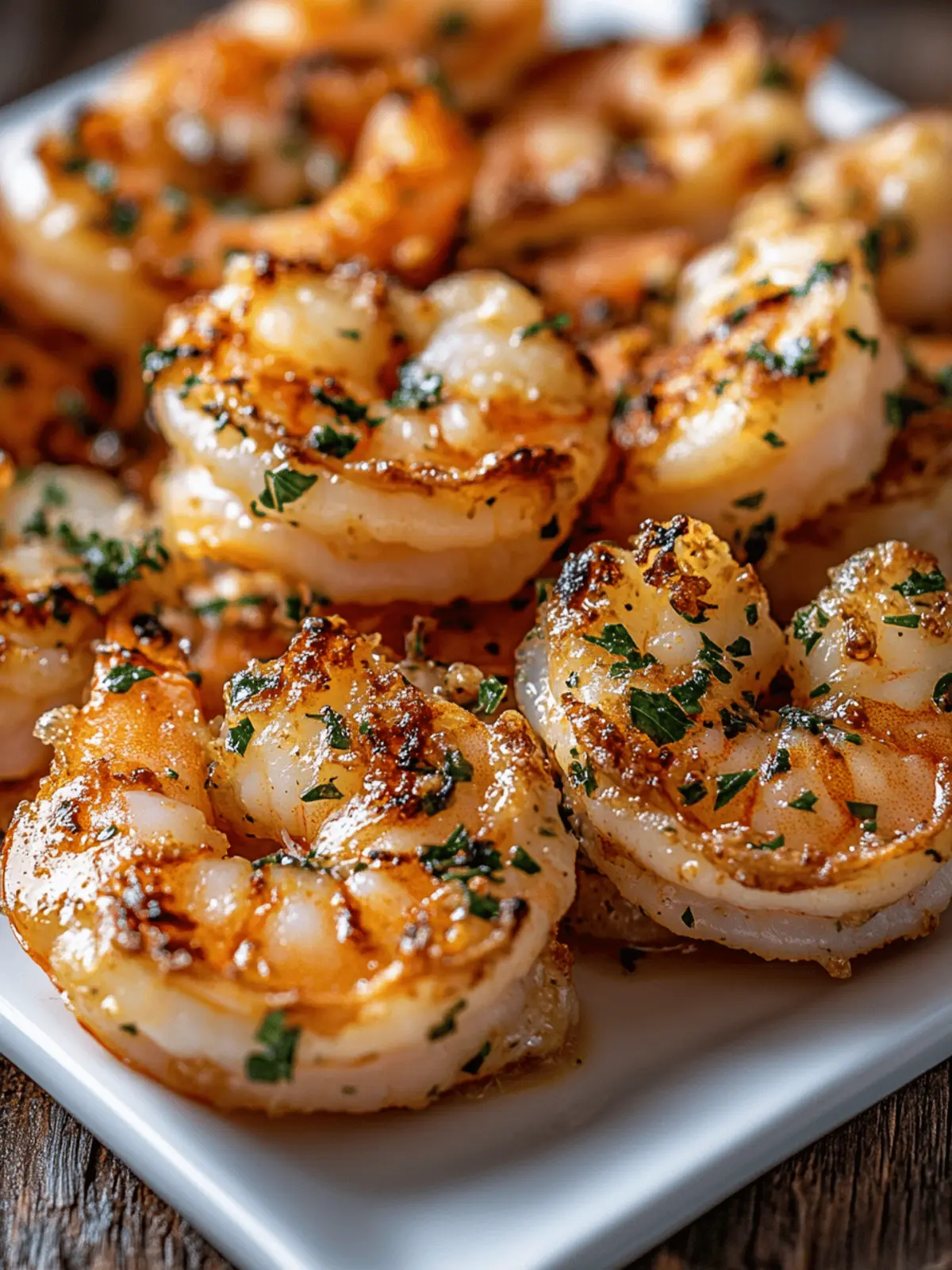 Garlic Parmesan Roasted Shrimp