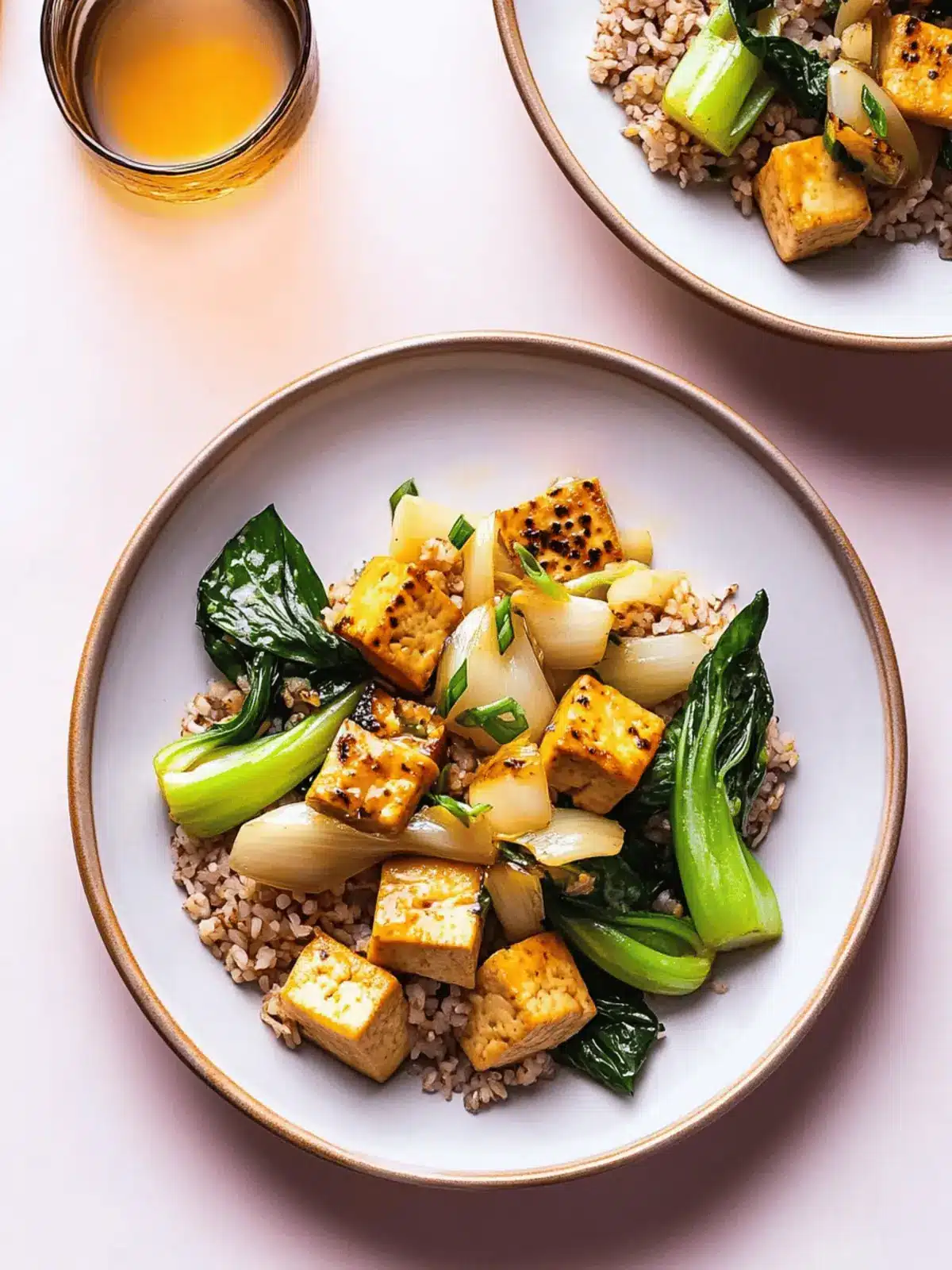 Tofu Bok Choy Stir-Fry
