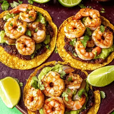 Super Simple Shrimp Tostadas