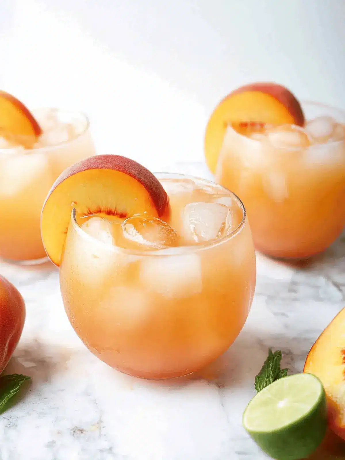 Peach Moscow Mule