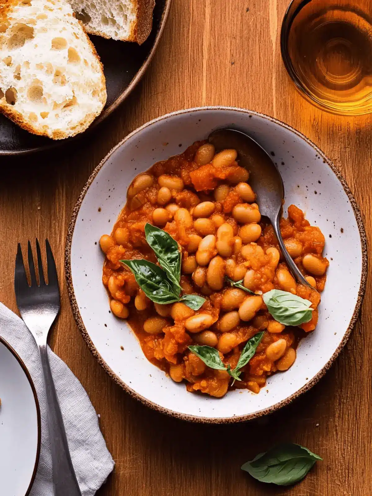 Creamy Tomato Beans