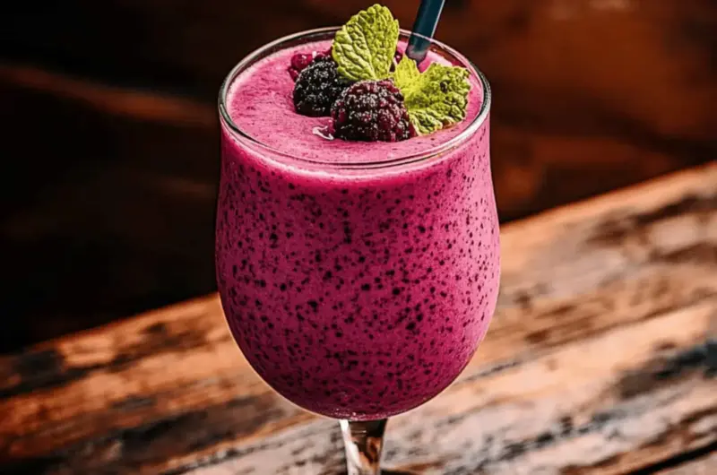 Boozy Berry Smoothies