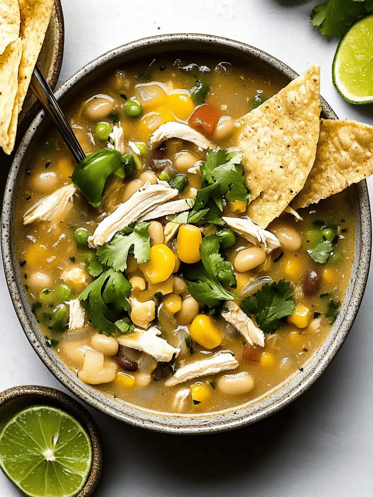 Slow Cooker White Chicken Chili