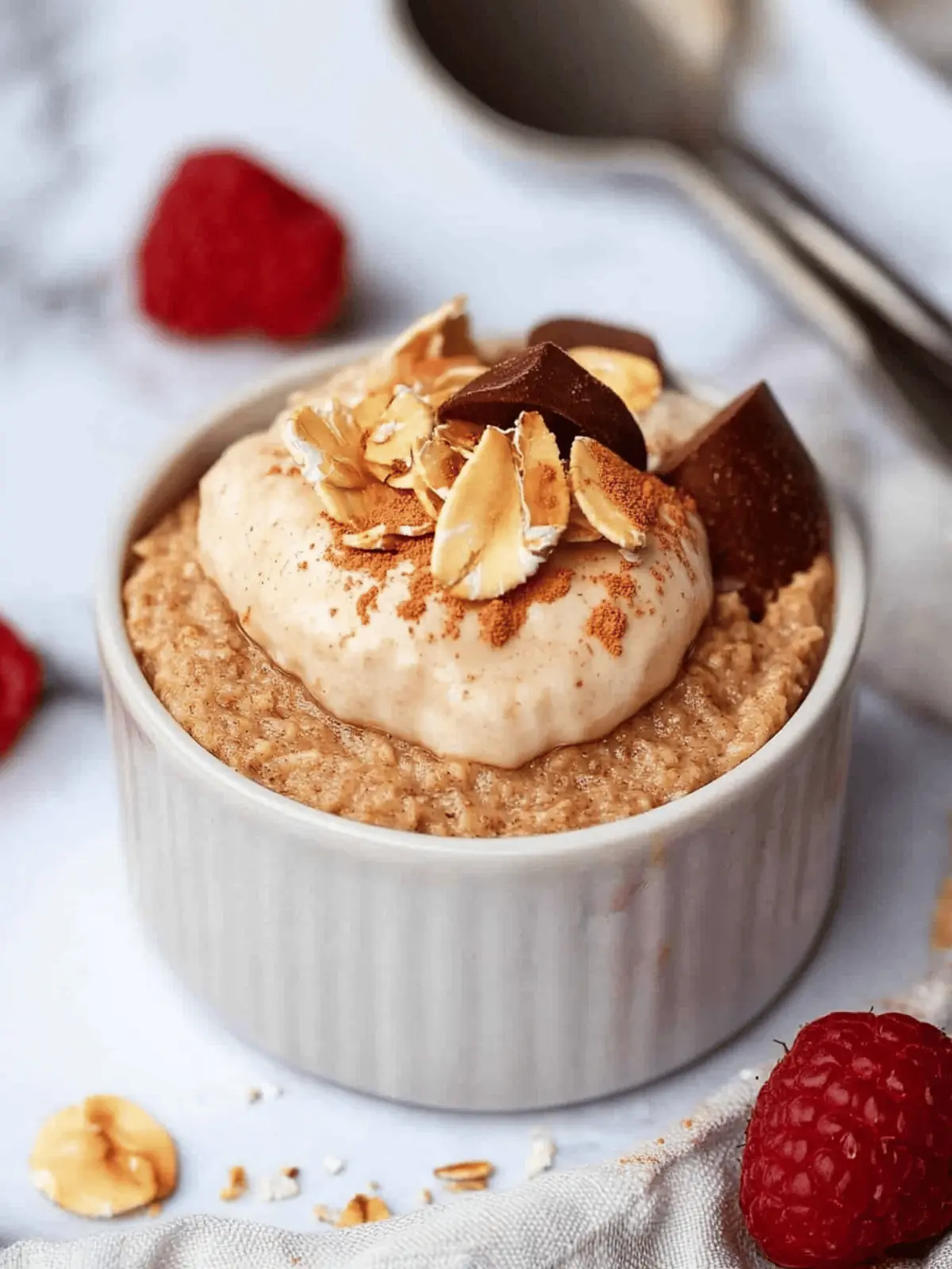Fluffy Microwave Baked Oats