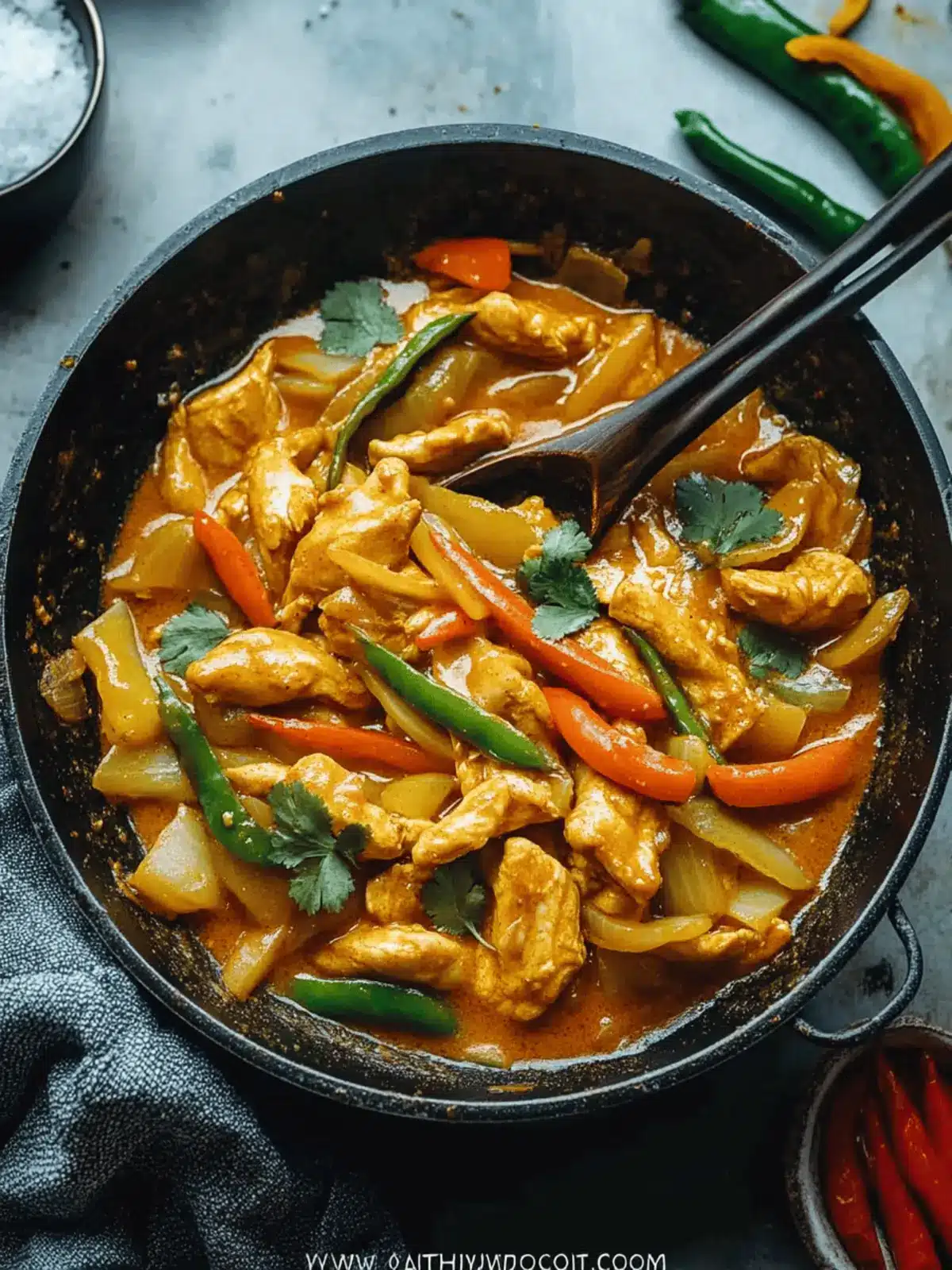 Chinese Curry Chicken