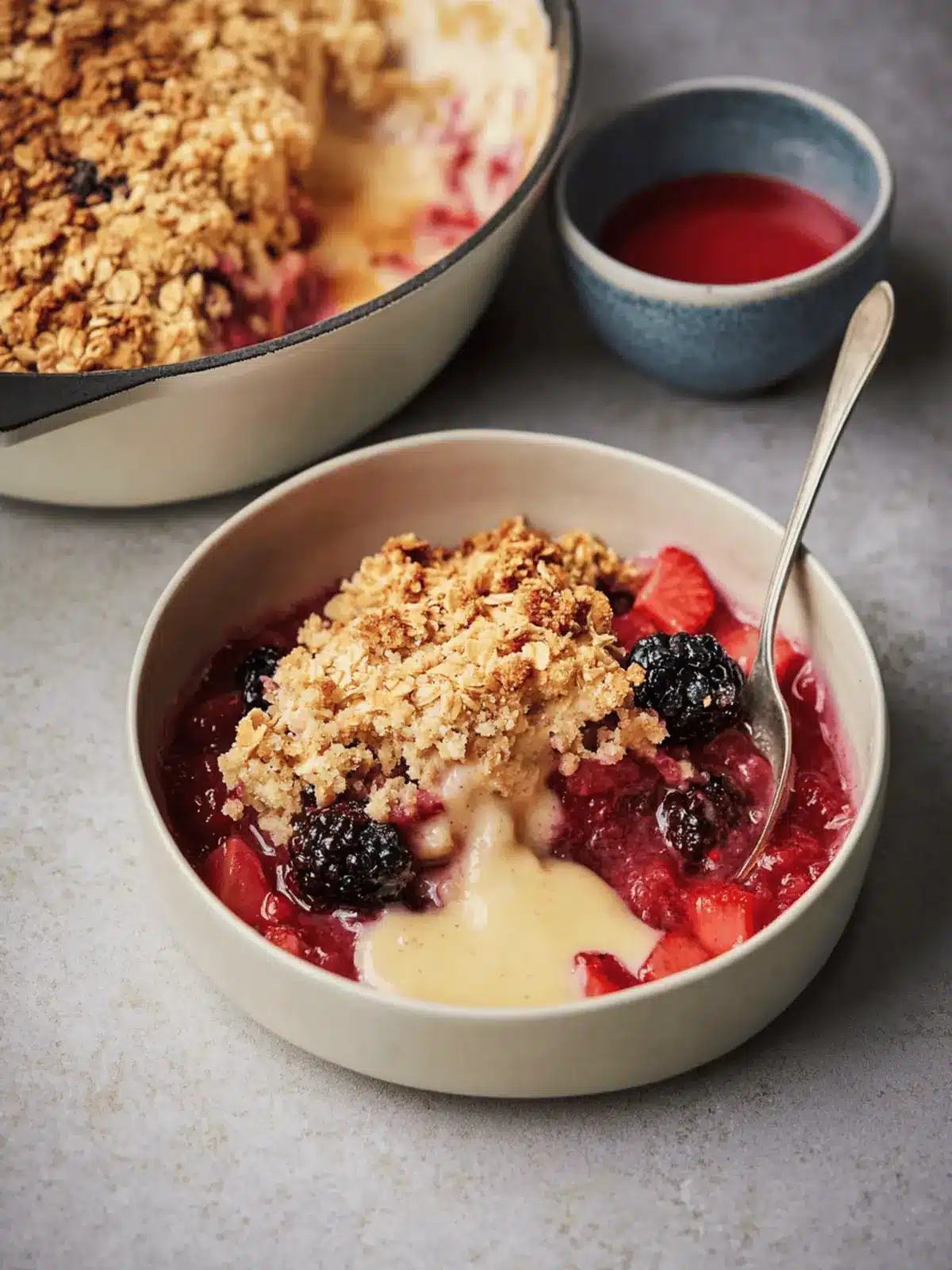 Tom Kerridge’s Simple Fruit Crumble