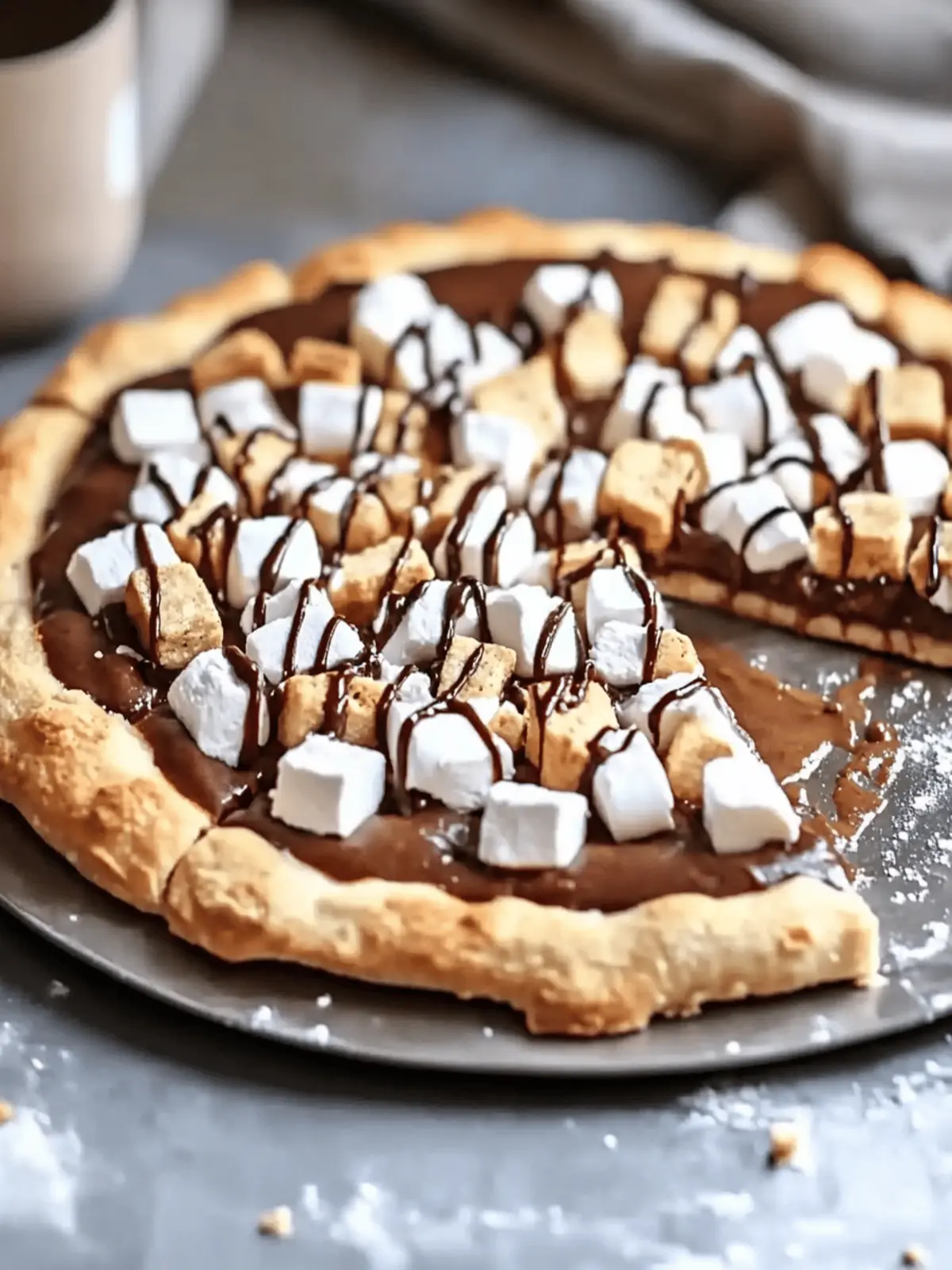 30-Minute S'Mores Pizza