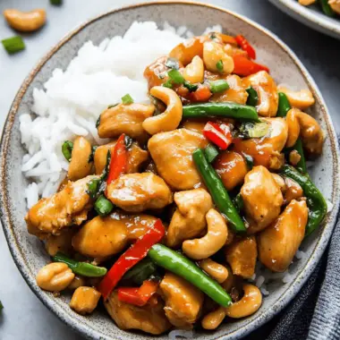 Cashew Chicken
