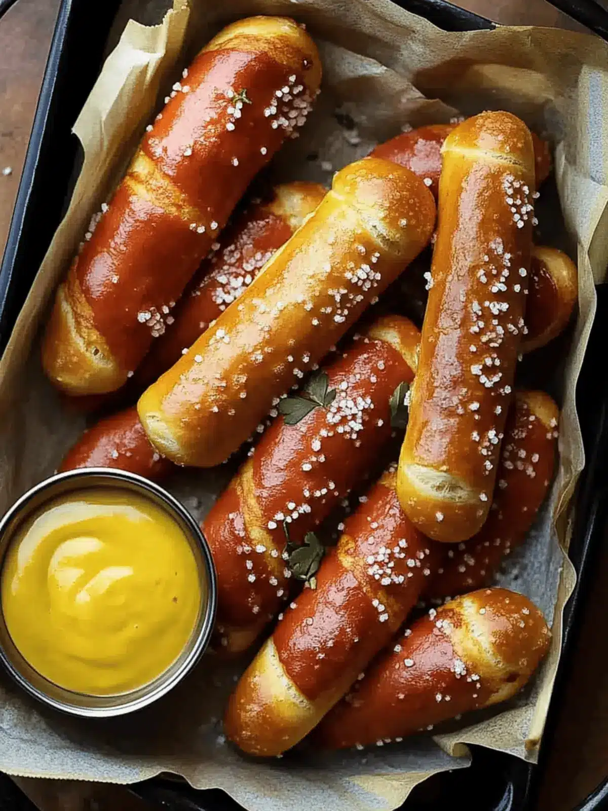 Pretzel Dogs
