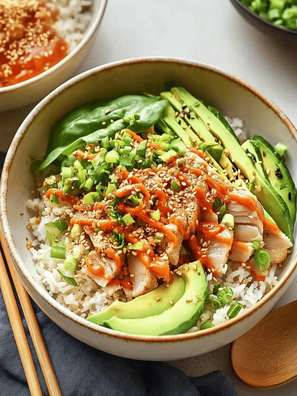 Spicy Tuna Rice Bowl