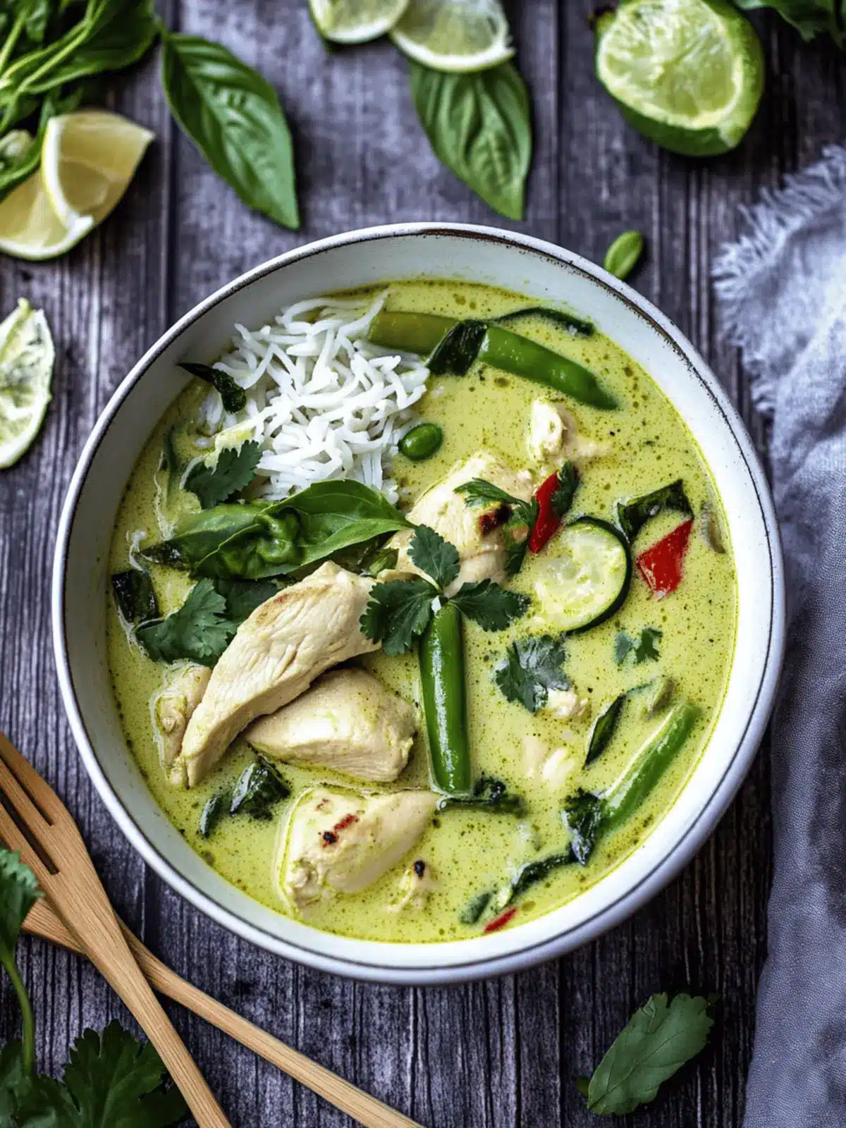 Thai Green Curry with Chicken