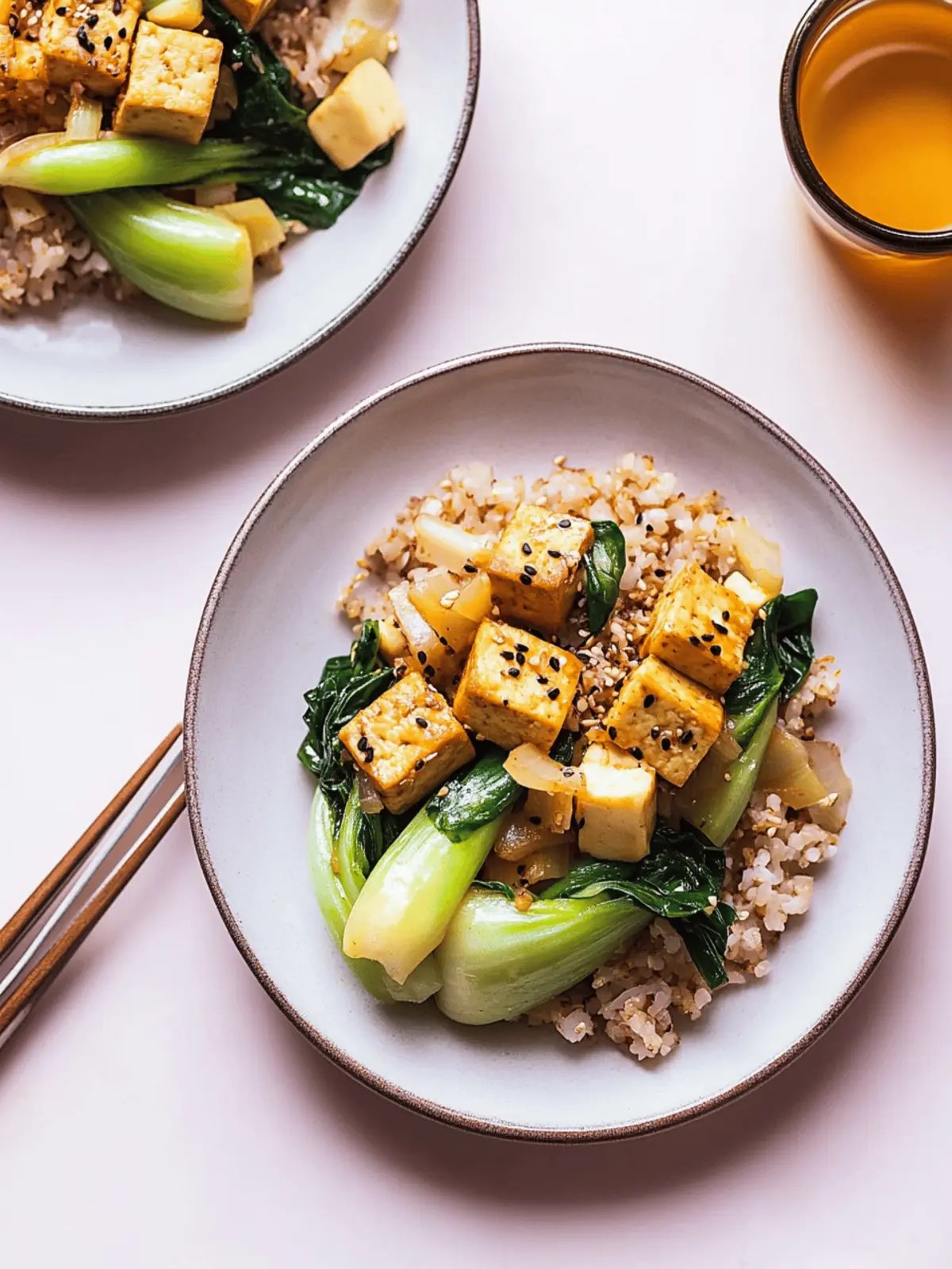 Tofu Bok Choy Stir-Fry