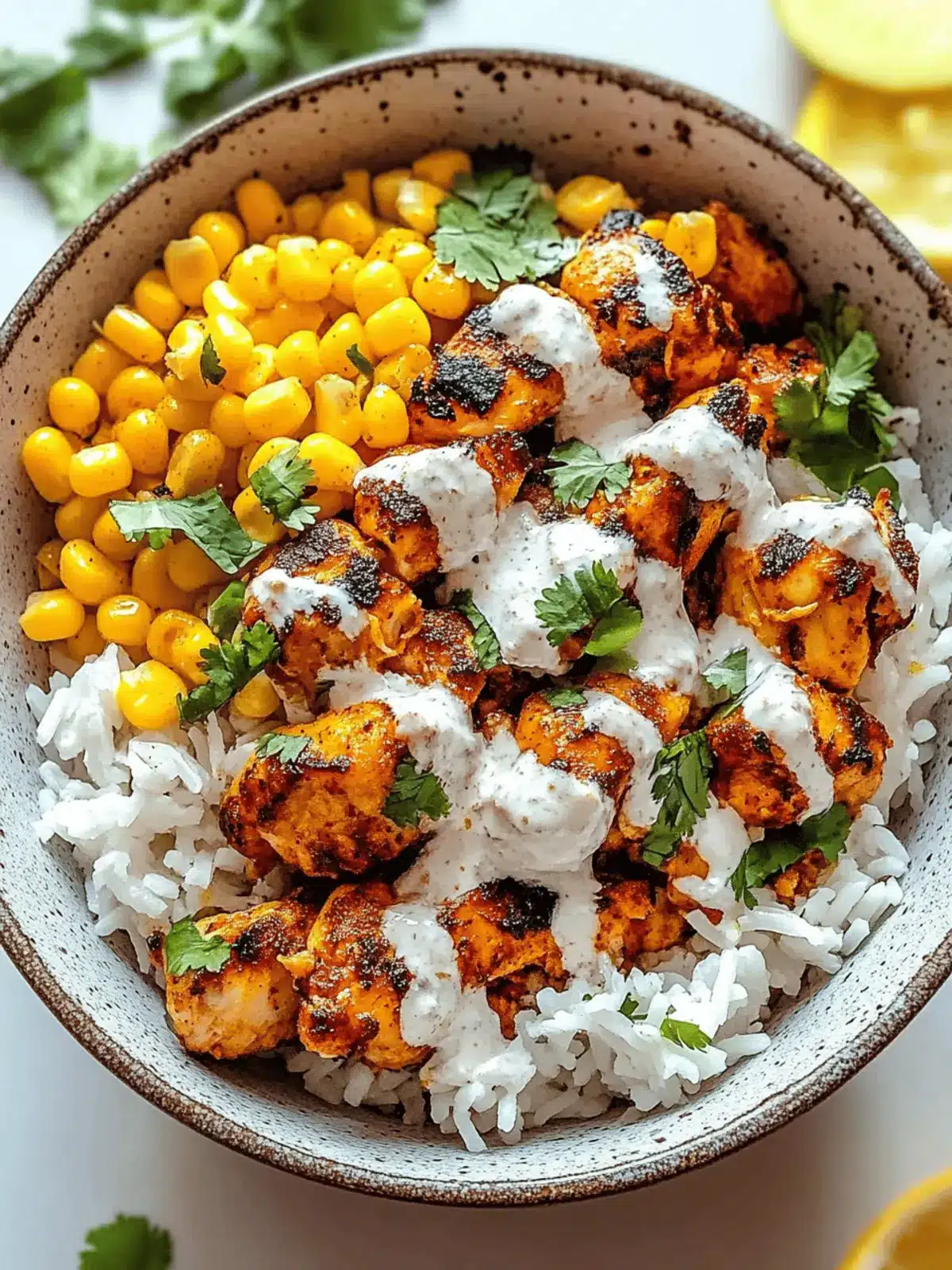 Amazing Street Corn Chicken Bowl