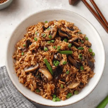 Mushroom Fried Rice