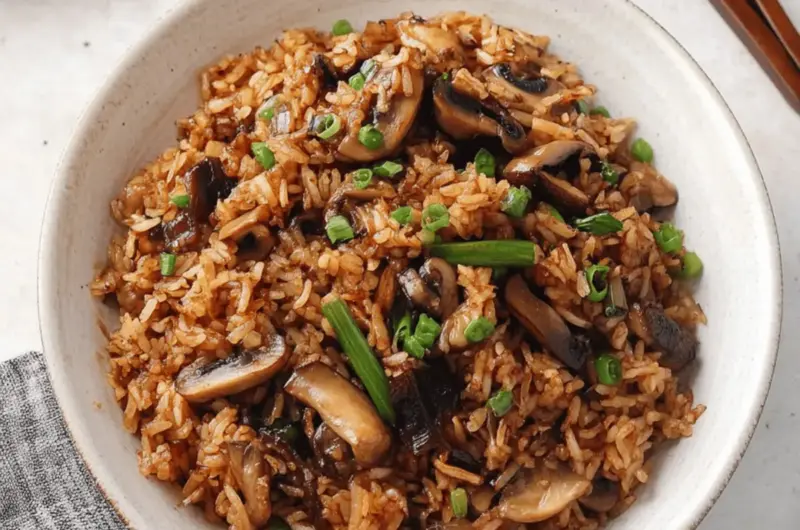 Mushroom Fried Rice